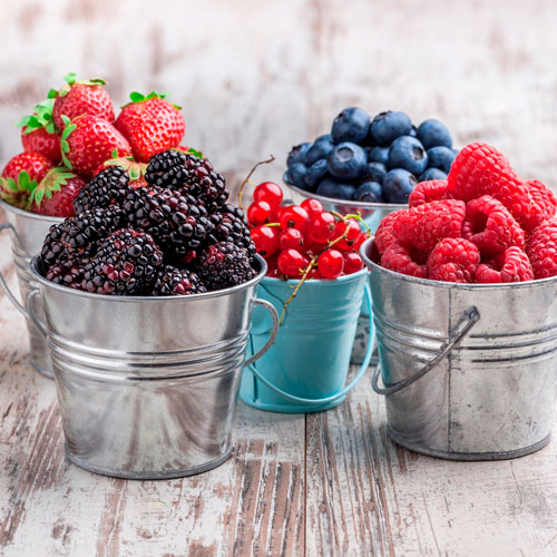 Los frutos rojos son de las mejores frutas antienvejecimiento