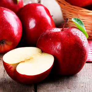 Snacks saludables manzanas